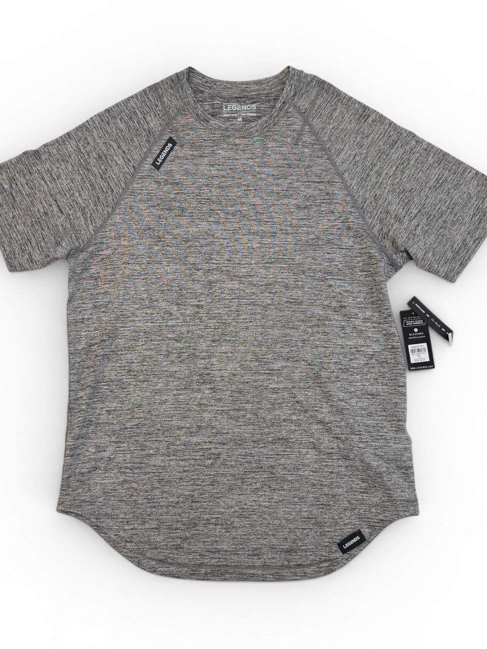 Legends Men's Grey Heather Performance Tee